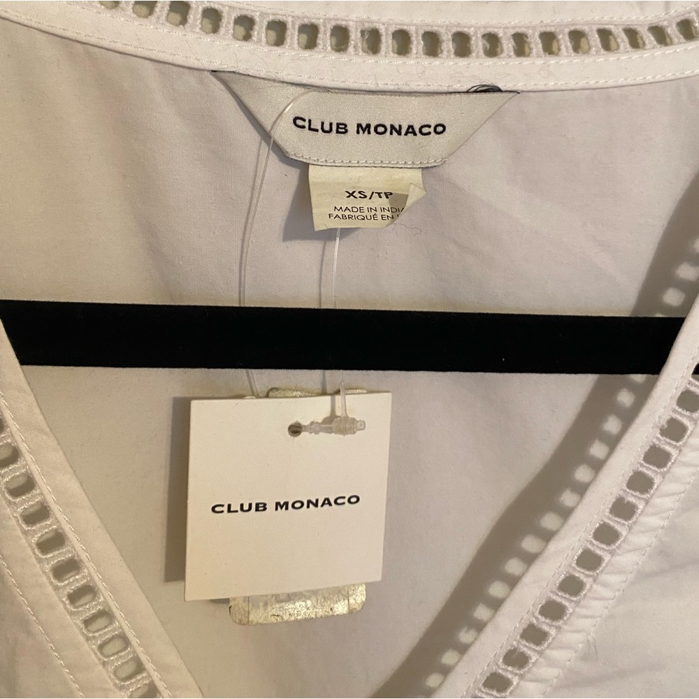 CLUB MONACO Eyelet Mini Dress
(NWT
Size Extra Small - Picture 4 of 12